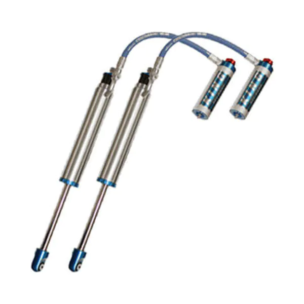 King 2.5 Rear Remote Reservoir Shocks with Adjuster for 2010-2018 TOYOTA 4Runner