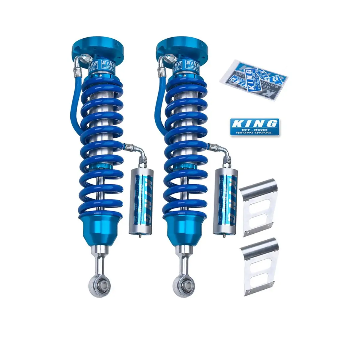 King 2" Lift 2.5 Body Front Reservoir Coilovers for 2005-2017 Toyota Tacoma