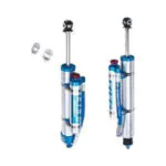 King Rear 2.5 Dia. PH Reservoir Shocks W/ Adjuster For 1996-2004 Toyota Tacoma (6 Lug)