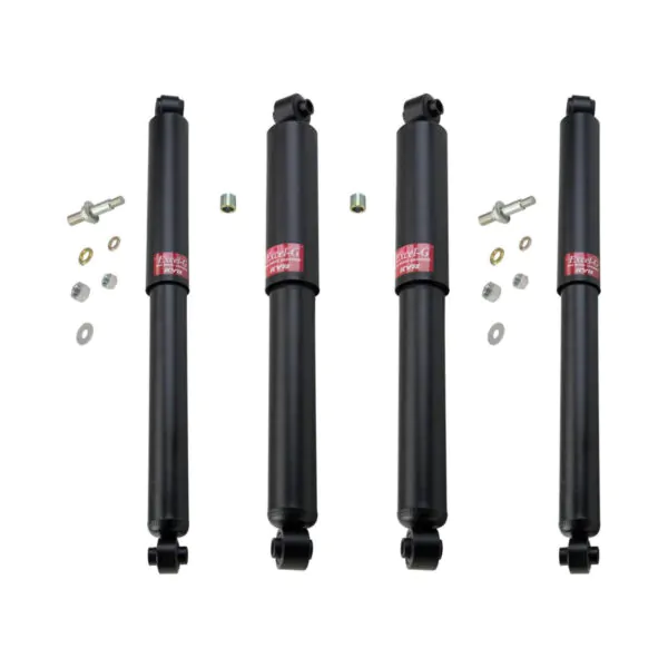 KYB Excel-G GR-2 Front Rear Shocks for 1973-86 GMC Suburban K1500 4WD 344067 344067 344072 344072