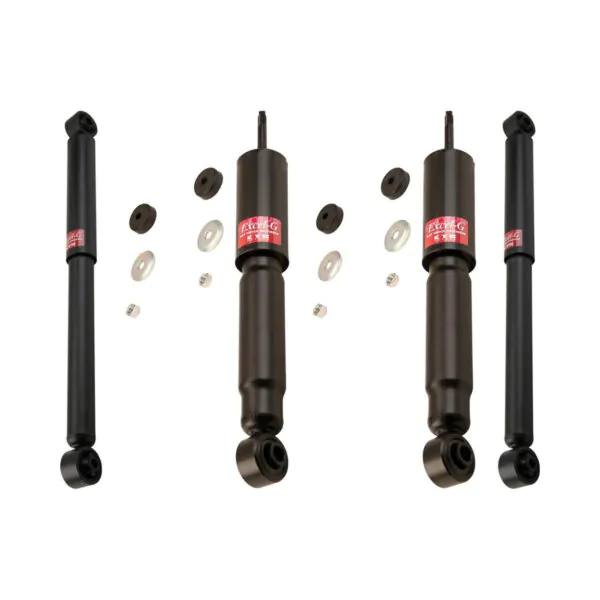 KYB Excel-G GR-2 Front Rear Shocks for 1994-02 DODGE Ram 3500 2WD Chassis Cab IFS 344372 344372 344373 344373