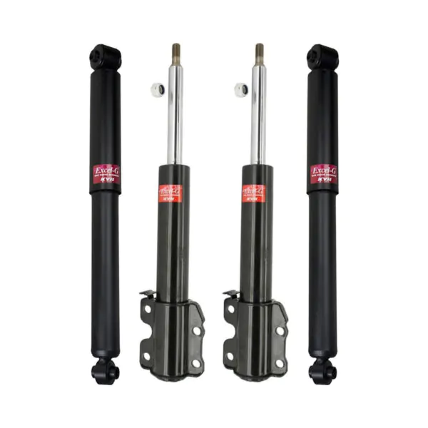 KYB Excel-G GR-2 Front Rear Shocks for 2002-06 MERCEDES BENZ Sprinter 3500 Dual Rear Wheel and High Roof or Chassis Cab 335809 335809 344409 344409