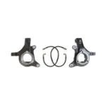 MaxTrac 3" Lift Spindles with Brake Lines for 2007-2016 Silverado/Sierra 1500 2WD and 2007-2014 GM SUV 2WD-701330BL