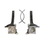 MaxTrac 3.5" Lift Spindles with Brake Lines for 2007-2021 Tundra 2WD-706735