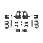MaxTrac 4″/6″ Lowering Kit with Spindles/Coils for 2016-2018 Silverado/Sierra 1500-KC331546-8