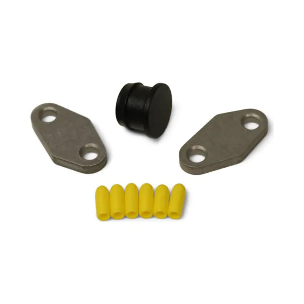 Moto MotoFab Smog / Air Pump Block Off Kit - PAIR - Honda XR650L