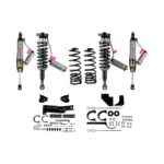 OME-ARB BP51 2.5 Front Coilovers-0-330 lb and 2 Rear Lift-0 lb Kit for 2010-2024 Toyota 4Runner-2209K