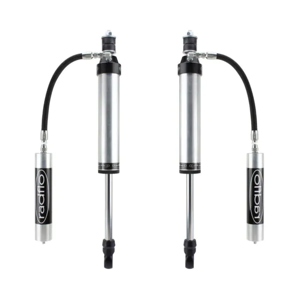 Radflo 2.5 Body 0-1" Rear Lift Reservoir Shocks for 1998-2007 Toyota Land Cruiser 100