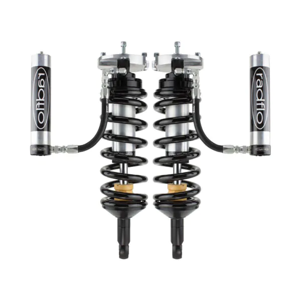 Radflo 2.5 Body 0-3" Front Lift Reservoir Shocks for 2010-2021 Toyota 4Runner