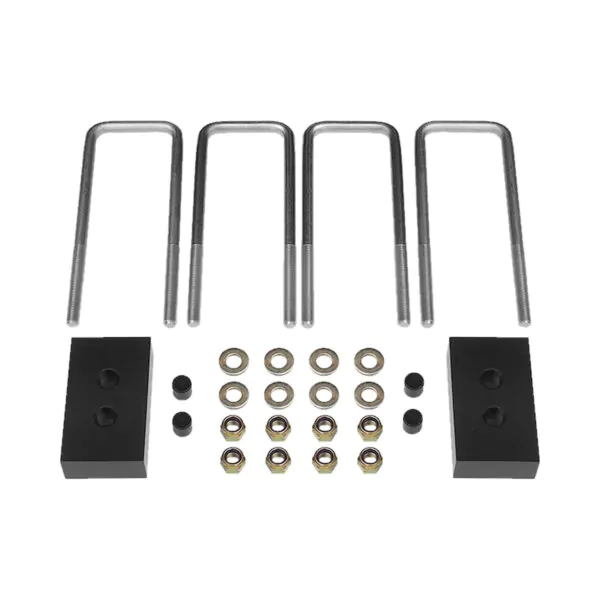 Rancho 1.5" Rear Lift Leaf Spring Block Kit For Ford F-150 2015-2020 2WD/4WD