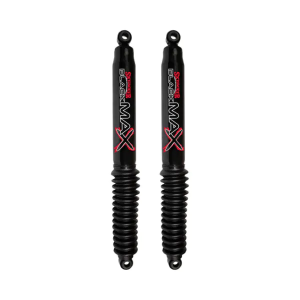 Skyjacker 1-3 Rear Lift Black Max Shocks for 1976-1981 Jeep CJ5 4WD