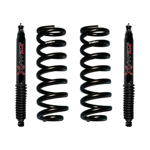 Skyjacker 2" Coils Lift Kit Black MAX Shocks for 1980-1996 Ford Bronco F-150 F-250 F-350 - 182-B