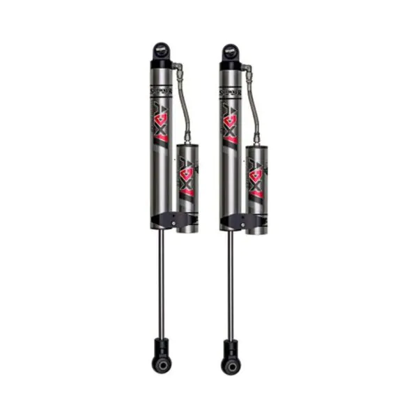 Skyjacker 3.5-4.5 Rear Monotube Shocks for 1997-2006 Jeep Wrangler (TJ) 4WD with ADX 2.0 Adventure Series Remote Reservoir Aluminum