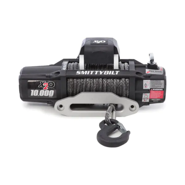 Smittybilt X2O-10K Waterproof Synthetic Rope Wireless Winch Gen2 with Fairlead
