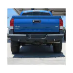 Steelcraft Fortis Rear Bumper Fine Texture Black 2016-2023 Toyota Tacoma - 76-23420 