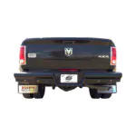Steelcraft HD Replacement Rear Bumper Semi-gloss black for 2010-2022 Ram 2500/3500 and 2013-2018 Ram 1500 (Includes 2019-2022 Ram 1500 Classic) - HD22260 
