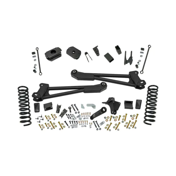 SuperLift 3.5" Lift Kit 2019-2020 Ram 2500 4WD Diesel W/ Replacement Radius Arms Shock Extentions