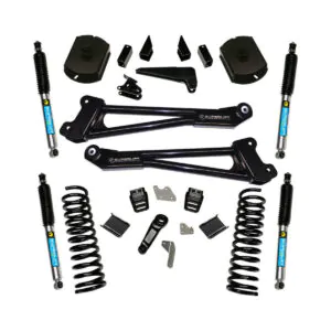SuperLift 4" Lift Kit For 2014-2018 Dodge Ram 2500 4WD - Diesel Engine - Replacement Radius Arms with Bilstein Shocks
