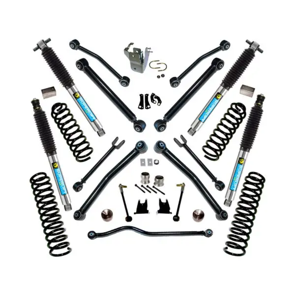 SuperLift 4 inch Lift Kit with Bilstein Shocks for 2007-2015 Jeep JK 4 Door K997B