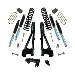 4 inch Lift Kit With Replacement Radius Arms and Bilstein Shocks - 2011-2015 Ford F-250-350 4WD - Diesel Engine-K987B