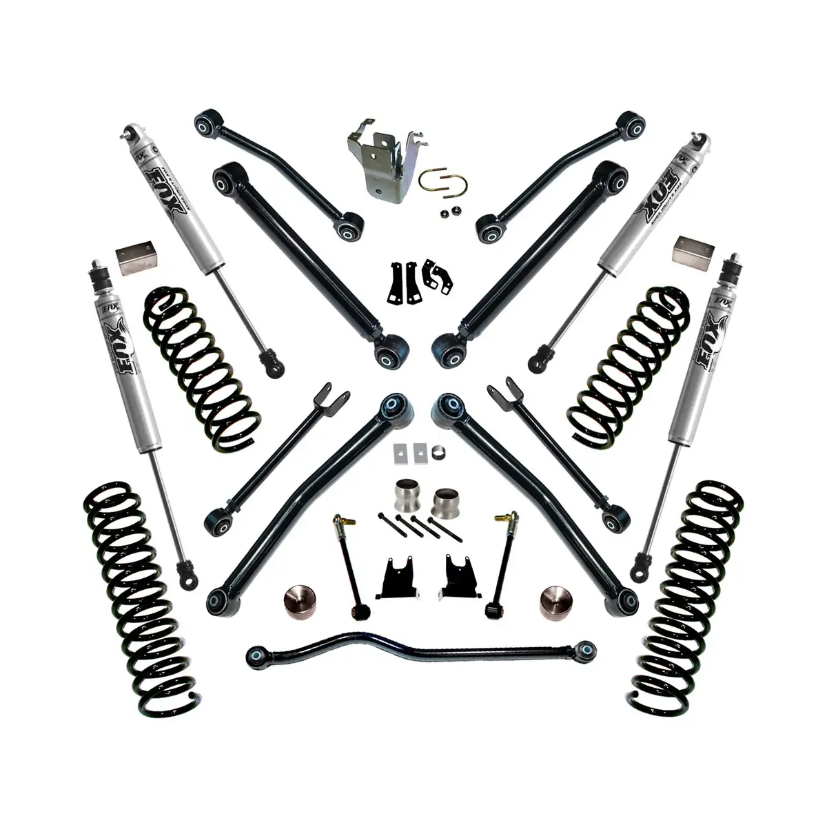 SuperLift 4" Lift Kit with FOX Shocks for 2007-2015 Jeep JK 4 Door