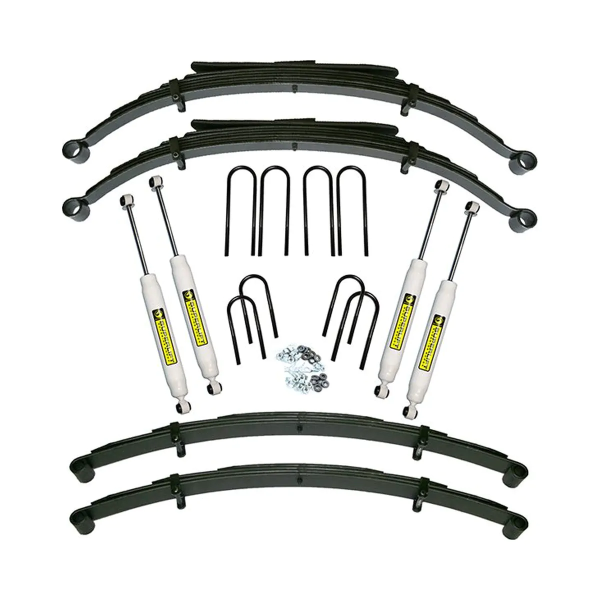 4 inch GM Suspension Lift Kit with Rear Springs - 1973-1991 Solid Axle 1-2 Ton Vehicles 4WD -K419