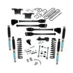SuperLift 4" Lift Kit For 2008-2010 Ford F-250 and F-350 Super Duty 4WD - Diesel Engine - with a 4-Link Conversion and Bilstein Shocks