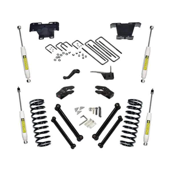 SuperLift 5" Lift Kit For 2000-2001 Dodge Ram 1500 4WD - Control Arm Kit with Superide Shocks
