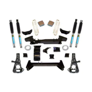 SuperLift 6" Lift Kit 2001-2010 Chevy Silverado GMC Sierra 2500HD/3500 4WD Knuckle Kit Bilstein Shocks