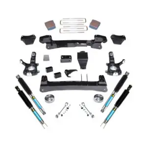 SuperLift 6" Lift Kit For 1999-2006 Chevy Silverado and GMC Sierra 1500 4WD - Knuckle Kit with Bilstein Shocks