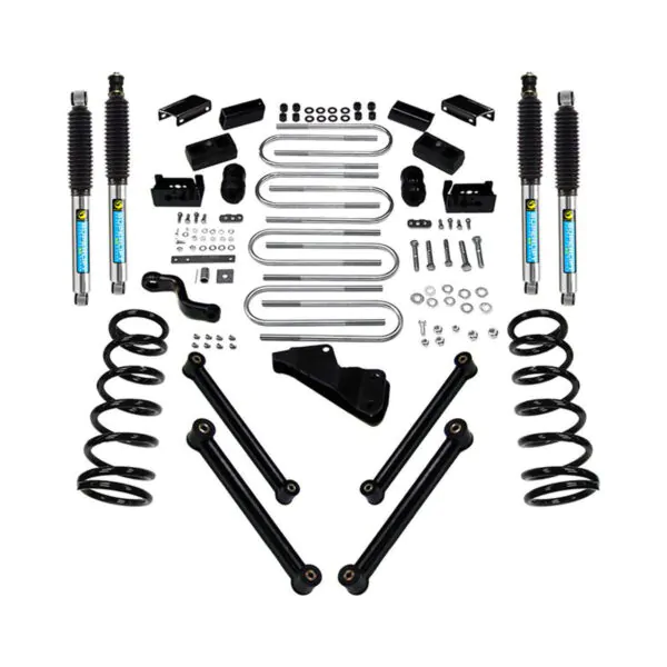 6 inch Dodge Suspension Lift Kit with Bilstein Shocks 2006-2007 2500-3500 Ram w-5.9L Cummins Diesel Engine 4WD-K823B