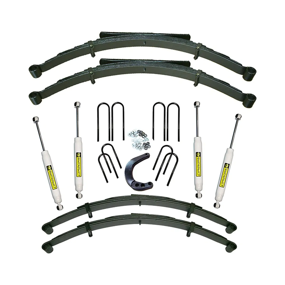 SuperLift 6" GM Suspension Lift Kit with Rear Springs - for 1973-1991 Solid Axle Chevy/GMC 1500 Suburban 4WD