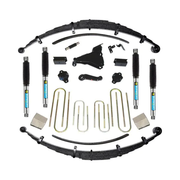 SuperLift 8" Lift Kit For 2000-2004 Ford F-250/F-350 Super Duty 4WD - Diesel and V-10 - with Bilstein Shocks