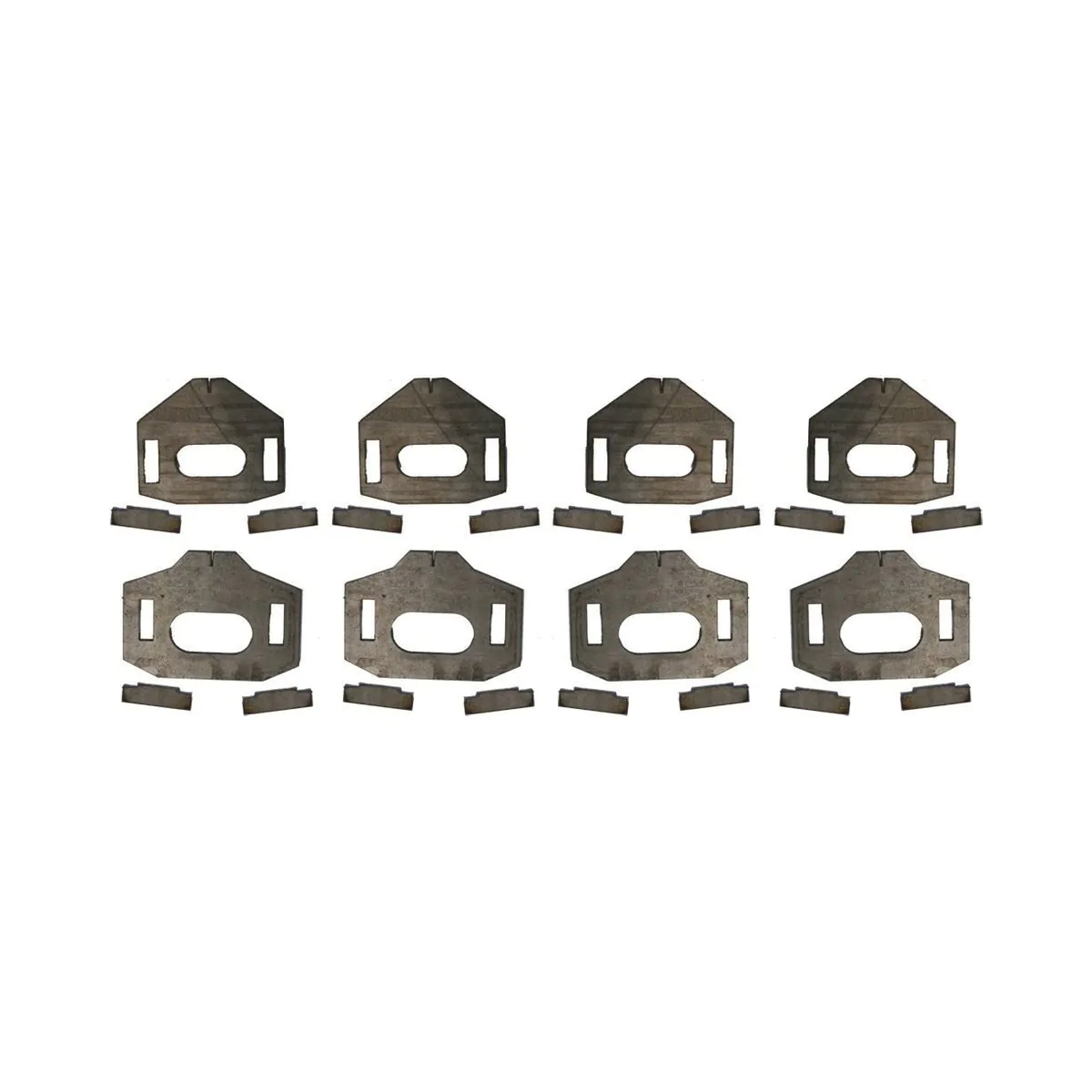 Total Chaos Lower Control Arm Cam Tab Gussets For 1995.5-2004 Toyota Tacoma