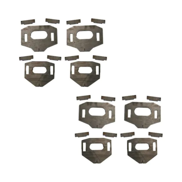 Total Chaos Lower Control Arm Cam Tab Gussets For 2007-2019 Toyota Tundra