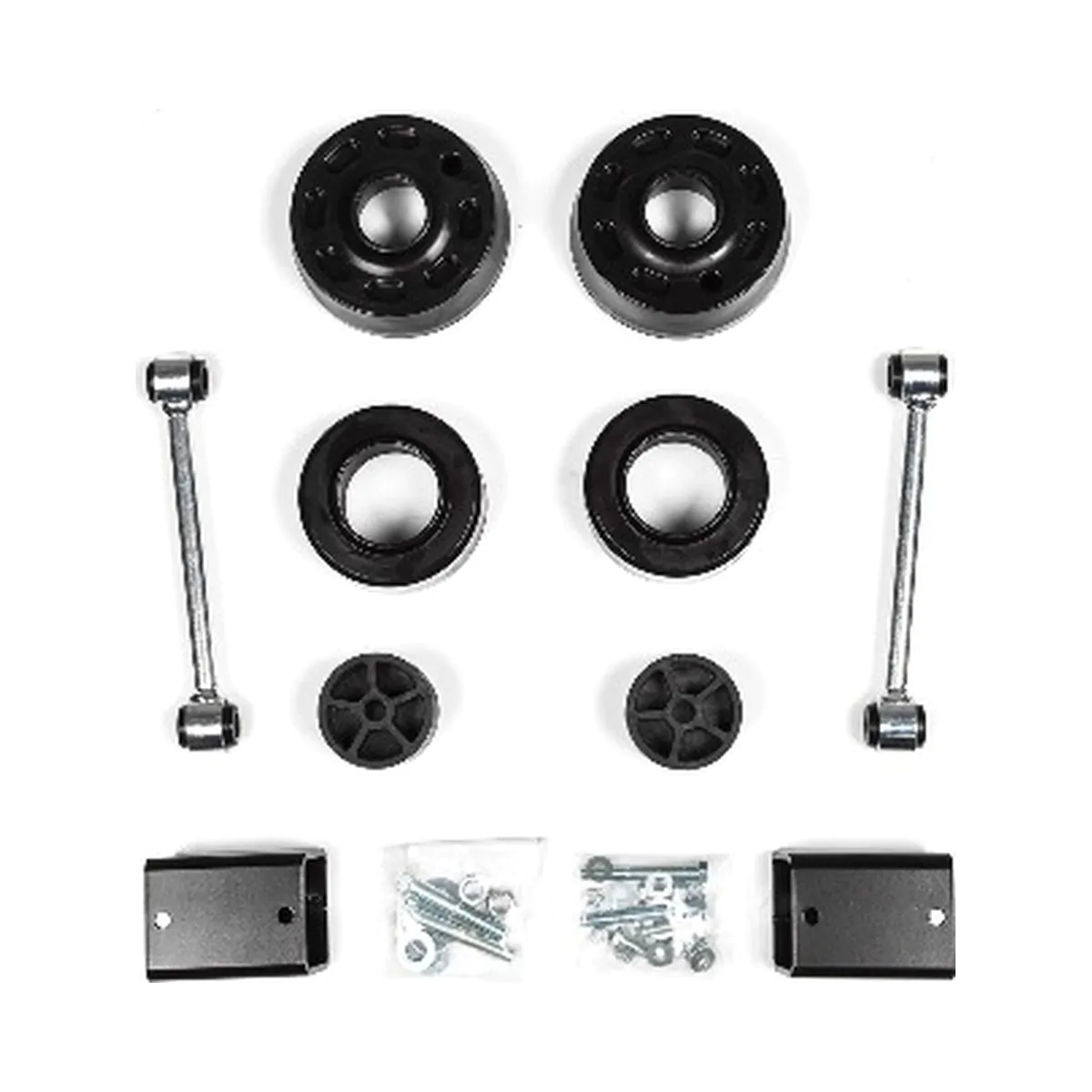 Zone Offroad 2" Coil Spring Spacer Lift Kit For 2018-2020 Jeep Wrangler JL