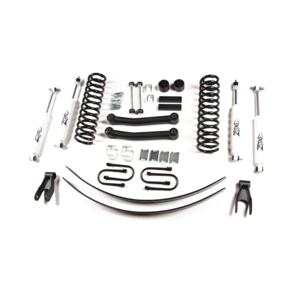 Zone Offroad 4-1/2" Coil Springs Lift Kit 1984-2001 Jeep XJ