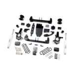 Zone Offroad 4.5" Spacer Lift Kit 2014-2017 Chevy/GMC Silverado/Sierra 1500 4WD