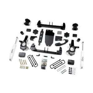 Zone Offroad 4.5" Spacer Lift Kit 2014-2017 Chevy/GMC Silverado/Sierra 1500 4WD