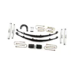 Zone Offroad 4" Leaf Springs Lift Kit 1973-1987 Chevy/GMC Pickup & SUV 3/4 ton