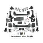 Zone Offroad 4" Strut Spacer Lift Kit 2015-2016 Ford F-150 4WD
