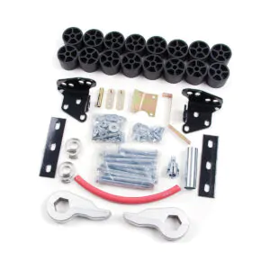 Zone Offroad 4" Torsion Bar Keys & Body Lift Kit 1997-2003 Ford F150