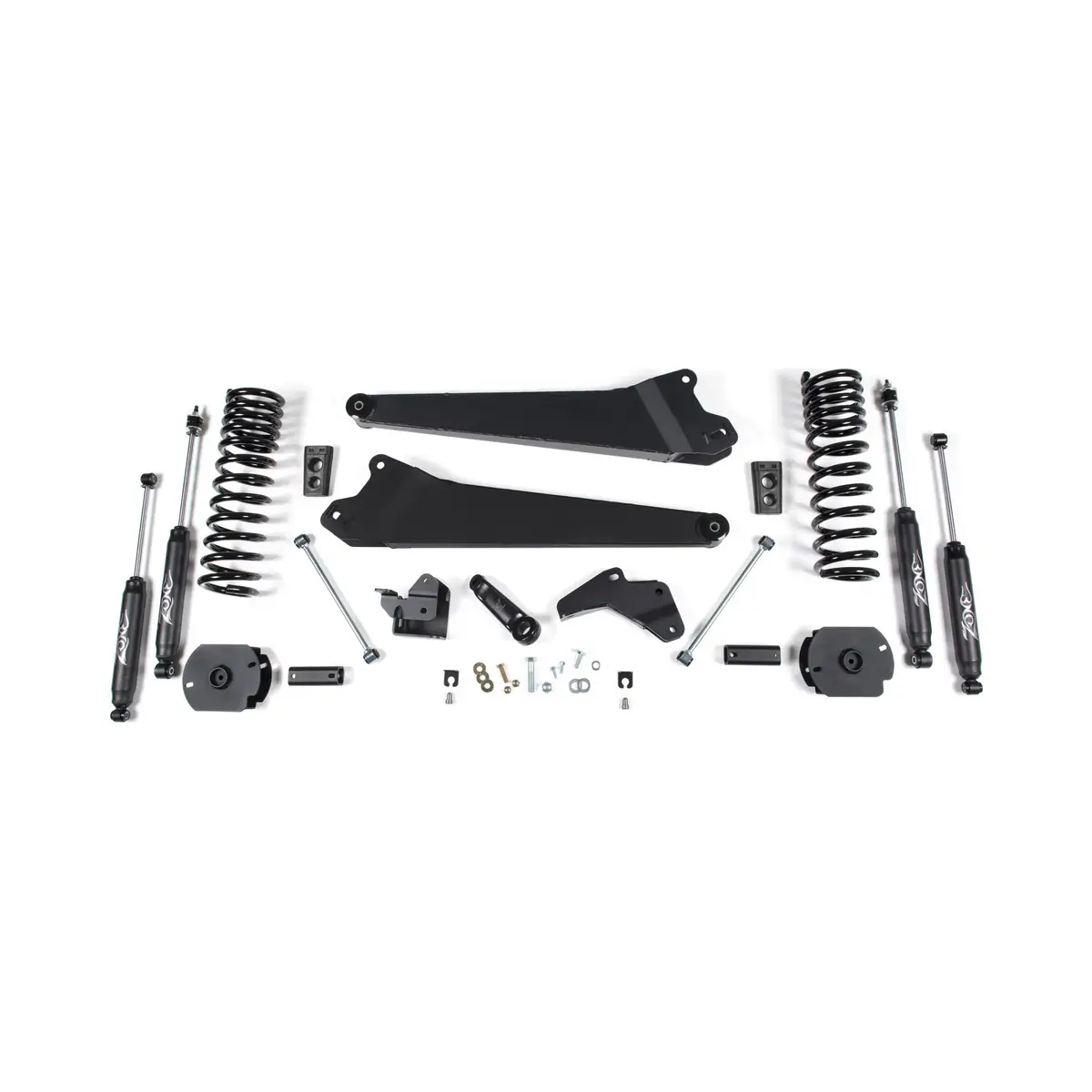 Zone Offroad 4.5" Radius Arms Lift Kit 2014-2017 Ram 2500 (DIESEL)