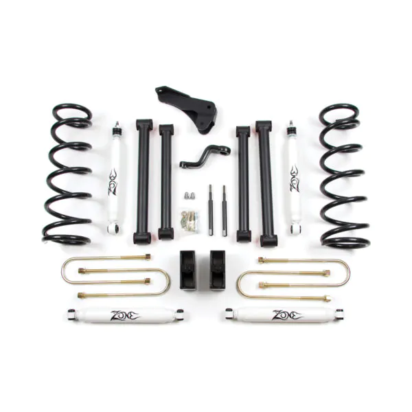 Zone Offroad 5" Coil Springs Lift Kit 2003-2007 Dodge Ram 2500/3500/1500 MegaCab