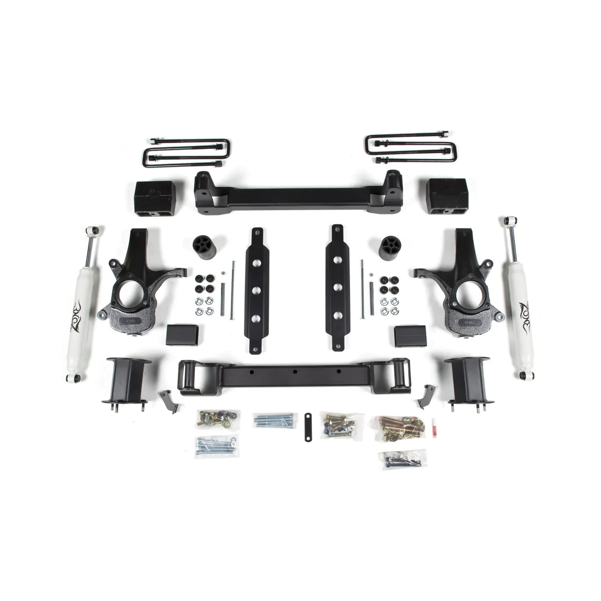 Zone Offroad 6.5" Spacer Lift Kit 2014-2017 Chevy/GMC Silverado/Sierra 1500 2WD