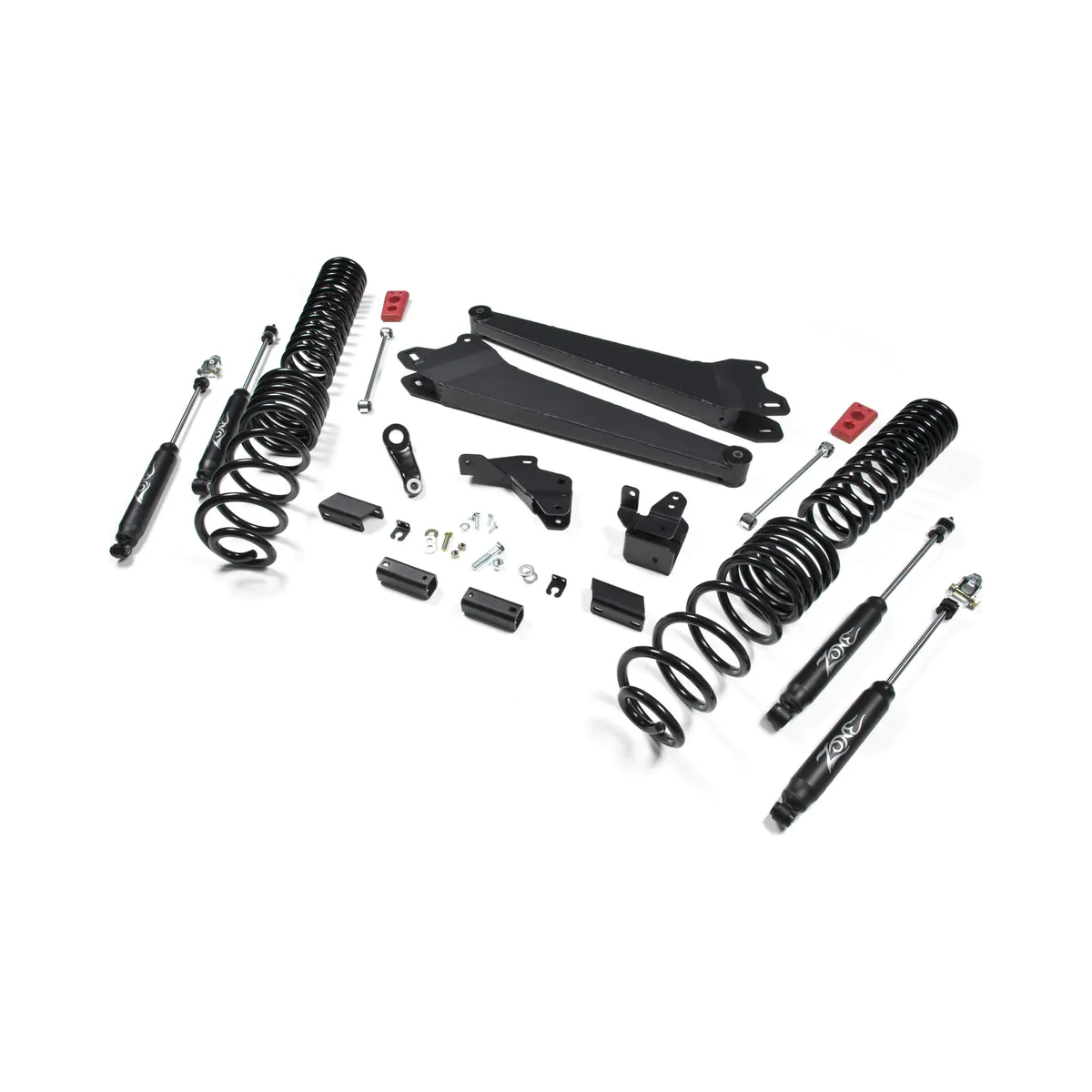 Zone Offroad 6" Replacement Radius Arms Lift Kit 2014-2017 Ram 2500 (GAS)