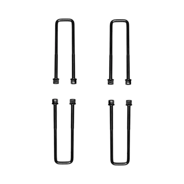 Zone Offroad Automotive Axle U-Bolt Kit 9-16 X 3-1-8 X 14-Square (Universal Fit)