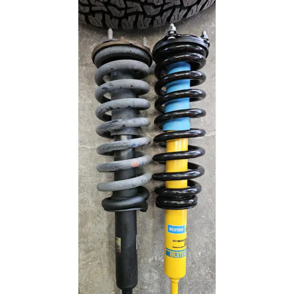 Bilstein 4600 Assembled Coilovers with OE Replacement Springs and Bilstein 4600 Rear Shocks for 2007-2021 Toyota Tundra customer review image