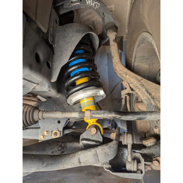 Bilstein 4600 Coilovers with OE Replacement coils installed on 2004-2015 Nissan Titan