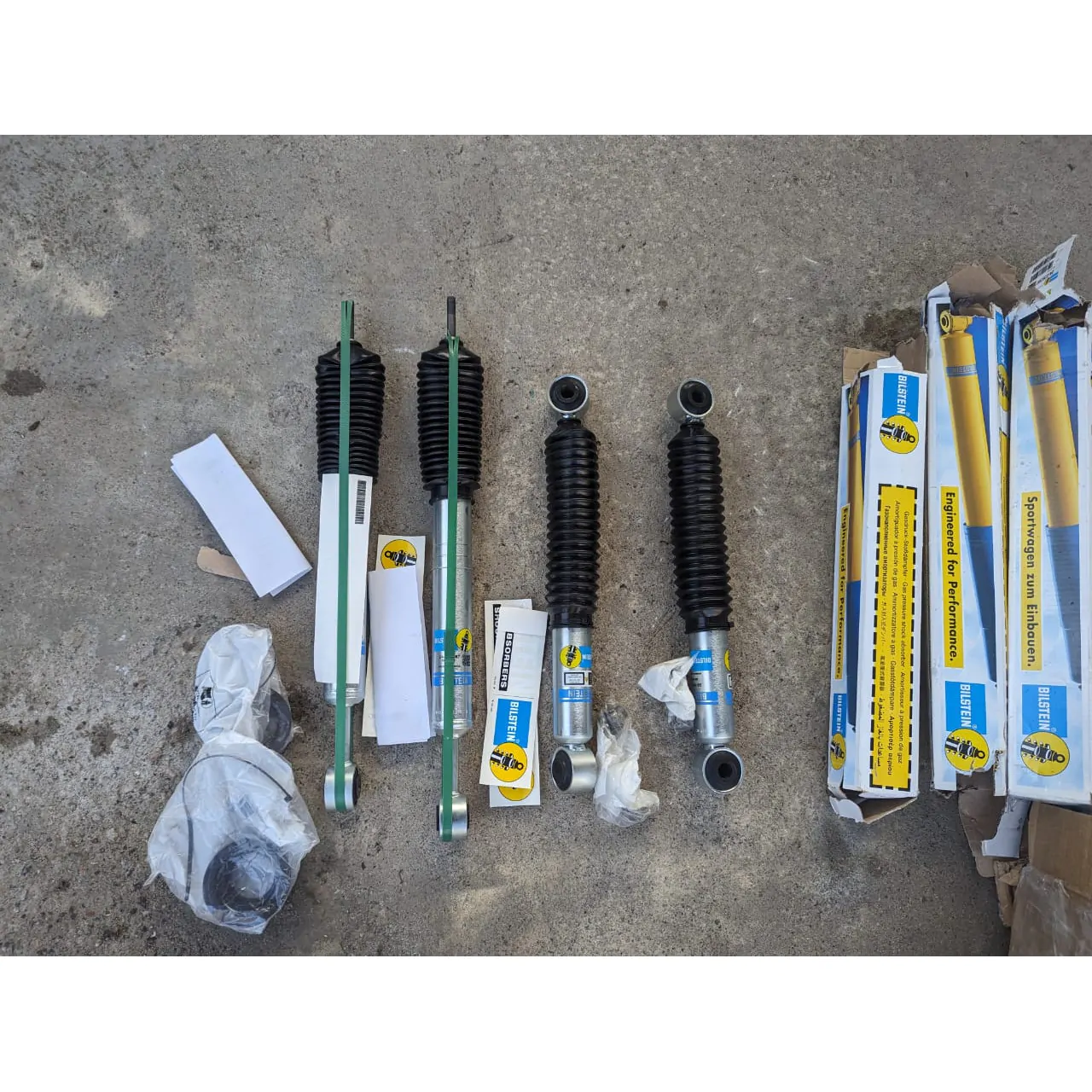 Bilstein 5100 0.87-2.5″ Front and 0-1″ Rear Lift Shocks for 2008-2022 Toyota Sequoia customer review image